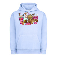 Pigment Grape Ice Chihuahua coffee cups Urban Hoodie - Zillion Design Studio