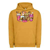 Pigment Peanut Butter Chihuahua coffee cups Urban Hoodie - Zillion Design Studio