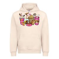 Sandshell Chihuahua coffee cups Urban Hoodie - Zillion Design Studio