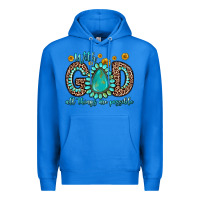 True Royal with god all things are possible gemstone Premium Hoodie - Zillion Design Studio