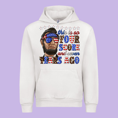 Urban Hoodie this is so four score and seven years ago