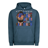 Pigment Midnight Navy this is so four score and seven years ago Urban Hoodie - texasbilliewilder