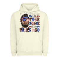 Pigment Pistachio this is so four score and seven years ago Urban Hoodie - texasbilliewilder