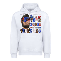 White this is so four score and seven years ago Urban Hoodie - texasbilliewilder