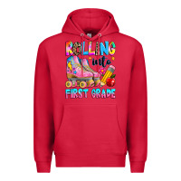 Cardinal rolling into first grade Premium Hoodie - texasbilliewilder