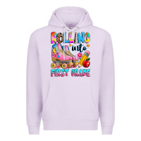Lilac rolling into first grade Premium Hoodie - texasbilliewilder