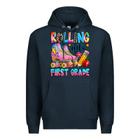 Navy rolling into first grade Premium Hoodie - texasbilliewilder