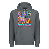 Rock rolling into first grade Premium Hoodie - texasbilliewilder