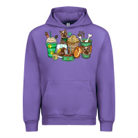 Tulip yorkshire terrier coffee cups Urban Hoodie - Zillion Design Studio