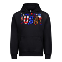 Black usa 4th of july Urban Hoodie - texasbilliewilder