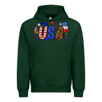Forest Green usa 4th of july Urban Hoodie - texasbilliewilder