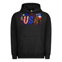 Pigment Black usa 4th of july Urban Hoodie - texasbilliewilder