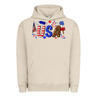 Pigment French Oak usa 4th of july Urban Hoodie - texasbilliewilder