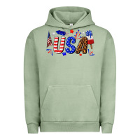 Pigment Oil Green usa 4th of july Urban Hoodie - texasbilliewilder