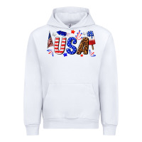 White usa 4th of july Urban Hoodie - texasbilliewilder