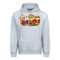 Heather Grey watermelon farm fresh coffee cups Urban Hoodie - Zillion Design Studio