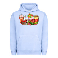 Pigment Grape Ice watermelon farm fresh coffee cups Urban Hoodie - Zillion Design Studio