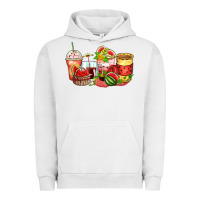 Pigment Lunar Rock watermelon farm fresh coffee cups Urban Hoodie - Zillion Design Studio
