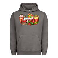 Pigment Tornado watermelon farm fresh coffee cups Urban Hoodie - Zillion Design Studio