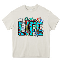 Cream Doctor Life Heavy Core Tee - CowhideDigitalArt