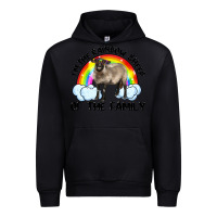 Black i'm the rainbow sheep of the family suffolk sheep black face sheep Urban Hoodie - RanaPortraitStore