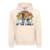 Sandshell i'm the rainbow sheep of the family suffolk sheep black face sheep Urban Hoodie - RanaPortraitStore