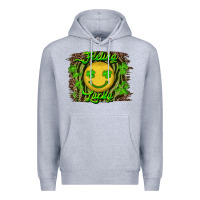 Heather Grey feeling lucky Premium Hoodie - RanaPortraitStore