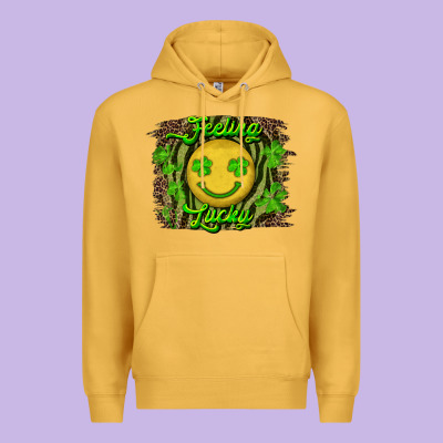 Feeling Lucky Premium Hoodie Designed By Ranaportraitstore