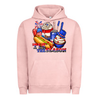 Pigment Salmon tis the season billie wilder Urban Hoodie - texasbilliewilder