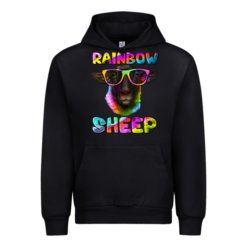 Rainbow Sheep Suffolk Sheep Urban Hoodie by RanaPortraitStore | Teevron