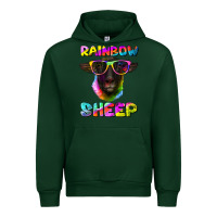 Foreset Green rainbow sheep suffolk sheep Urban Hoodie - RanaPortraitStore