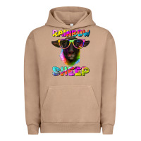 Pigment Burro rainbow sheep suffolk sheep Urban Hoodie - RanaPortraitStore