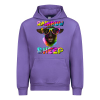 Tulip rainbow sheep suffolk sheep Urban Hoodie - RanaPortraitStore