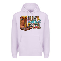 Lilac just a small town girl Premium Hoodie - Zillion Design Studio