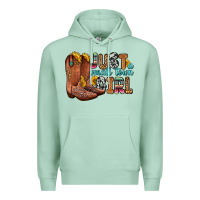 Seafoam just a small town girl Premium Hoodie - Zillion Design Studio