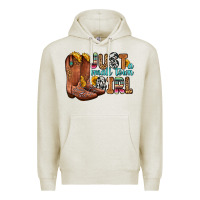 Oatmeal Heather just a small town girl Premium Hoodie - Zillion Design Studio