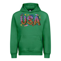 Emerald usa 4th of july bw Urban Hoodie - texasbilliewilder