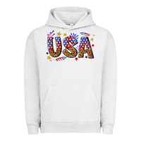 Pigment Lunar Rock usa 4th of july bw Urban Hoodie - texasbilliewilder