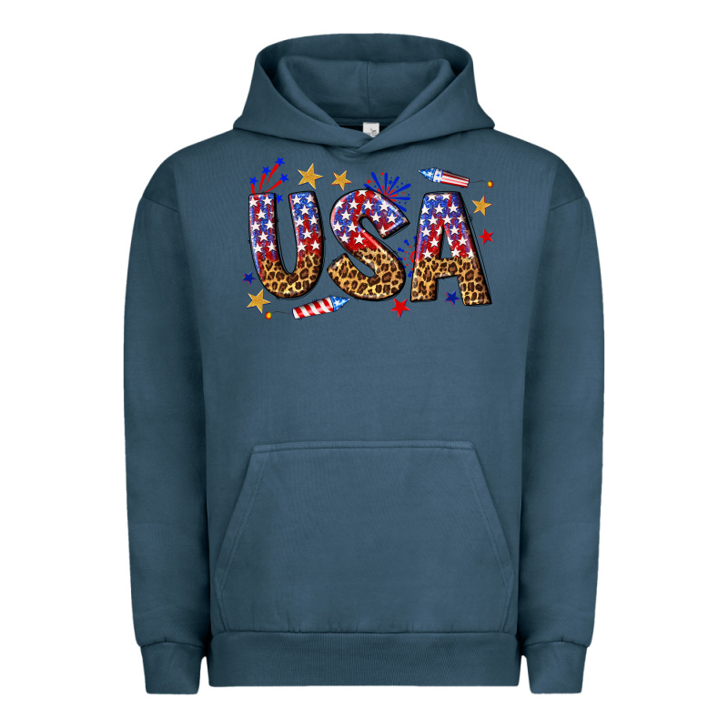 Usa 4th Of July Bw Urban Hoodie by texasbilliewilder | Teevron
