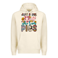 Tofu just a girl who loves pigs Premium Hoodie - Zillion Design Studio