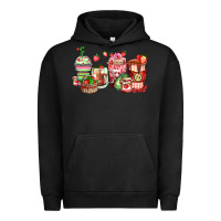 Pigment Black strawberry farm fresh coffee cups Urban Hoodie - Zillion Design Studio