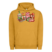 Pigment Peanut Butter strawberry farm fresh coffee cups Urban Hoodie - Zillion Design Studio