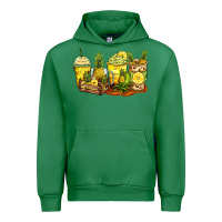 Emerald pineapple farm fresh coffee cups Urban Hoodie - Zillion Design Studio