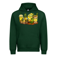 Foreset Green pineapple farm fresh coffee cups Urban Hoodie - Zillion Design Studio