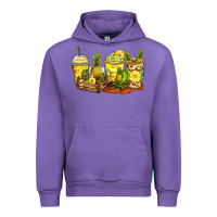 Tulip pineapple farm fresh coffee cups Urban Hoodie - Zillion Design Studio