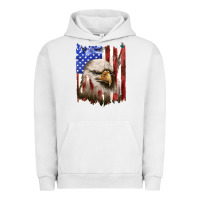 Pigment Lunar Rock usa flag with eagle head Urban Hoodie - texasbilliewilder
