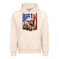 Sandshell usa flag with eagle head Urban Hoodie - texasbilliewilder