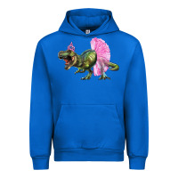 Cobalt balerina t rex dinosaur with tutu Urban Hoodie - RanaPortraitStore