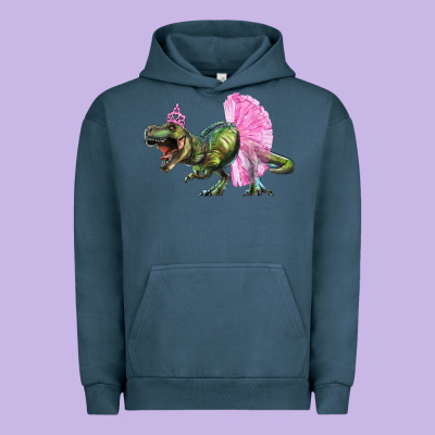 Urban Hoodie balerina t rex dinosaur with tutu
