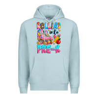 Blue Mist rolling into pre k grade Premium Hoodie - texasbilliewilder
